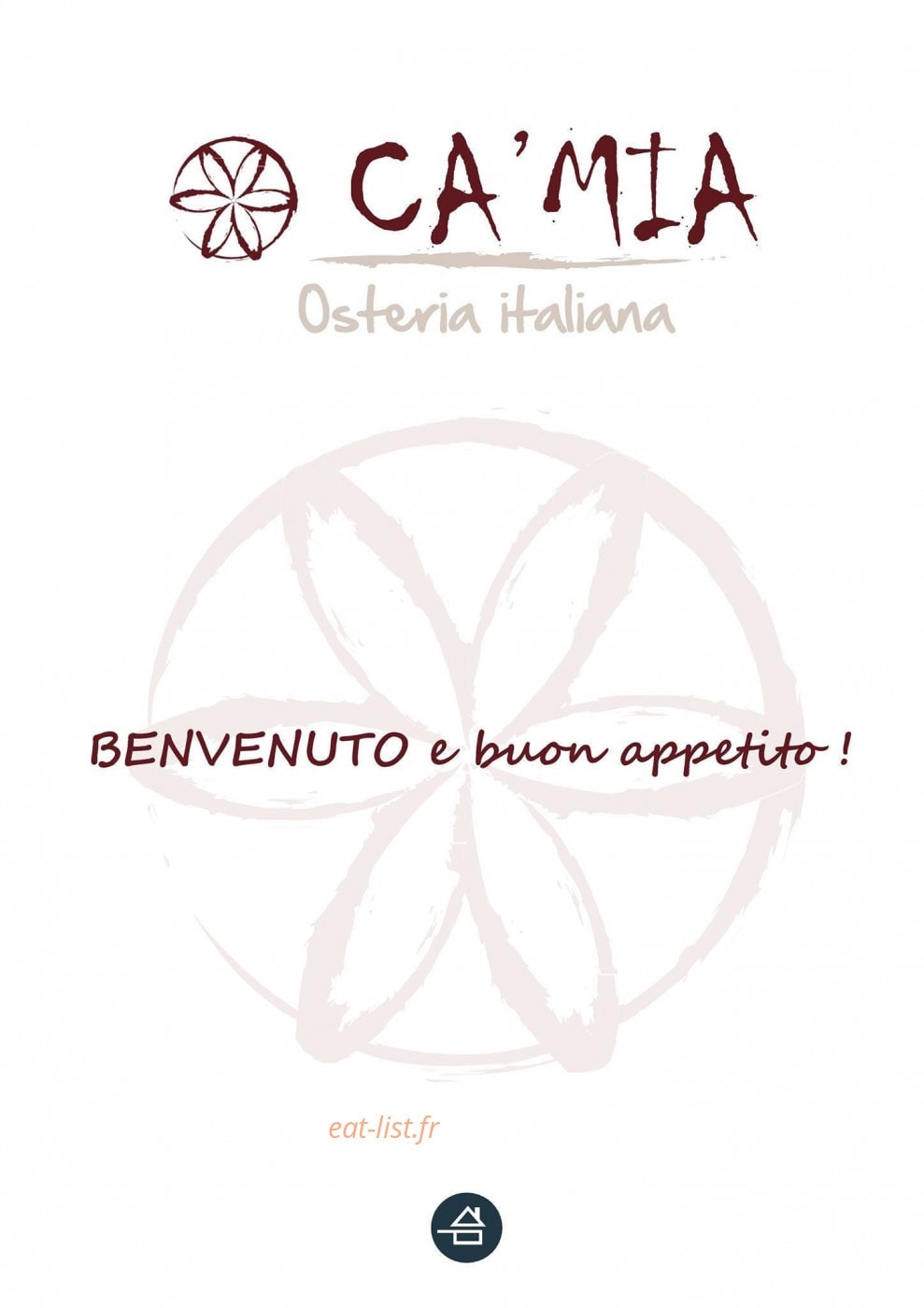 Ca'mia — carte page 1
