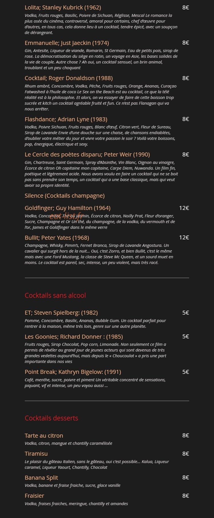 Le Garage à Lumières — carte page 4