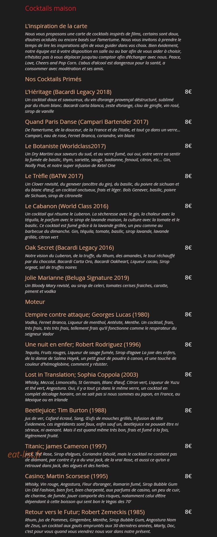 Le Garage à Lumières — carte page 3
