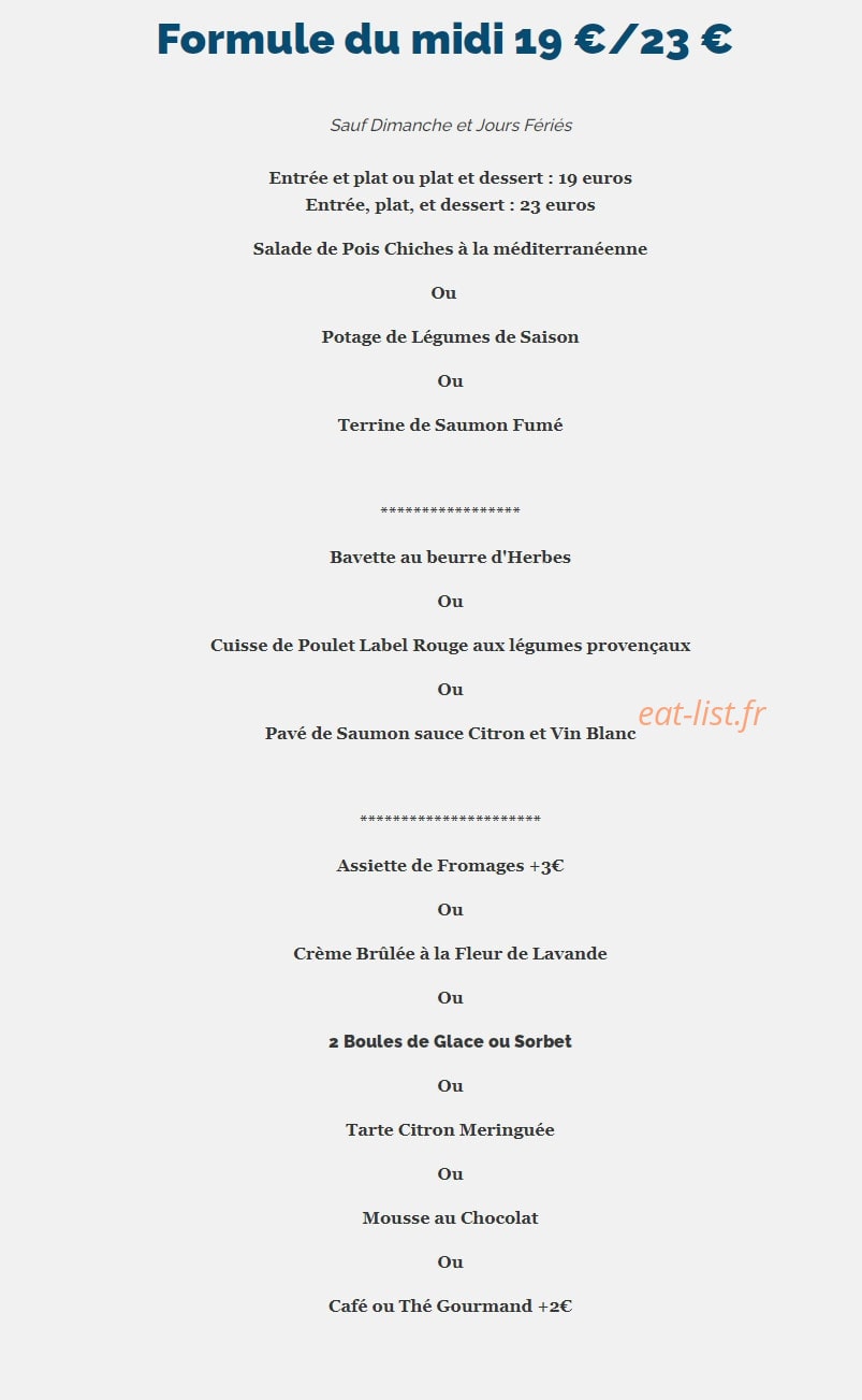 Hostellerie des Commandeurs — carte page 3