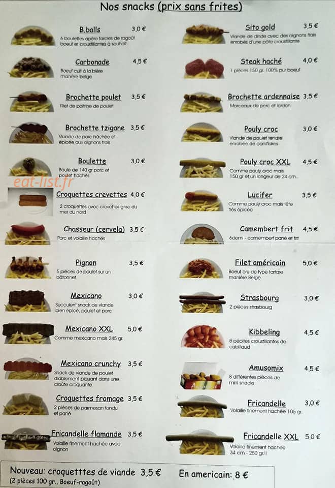 Fritkot — carte page 2
