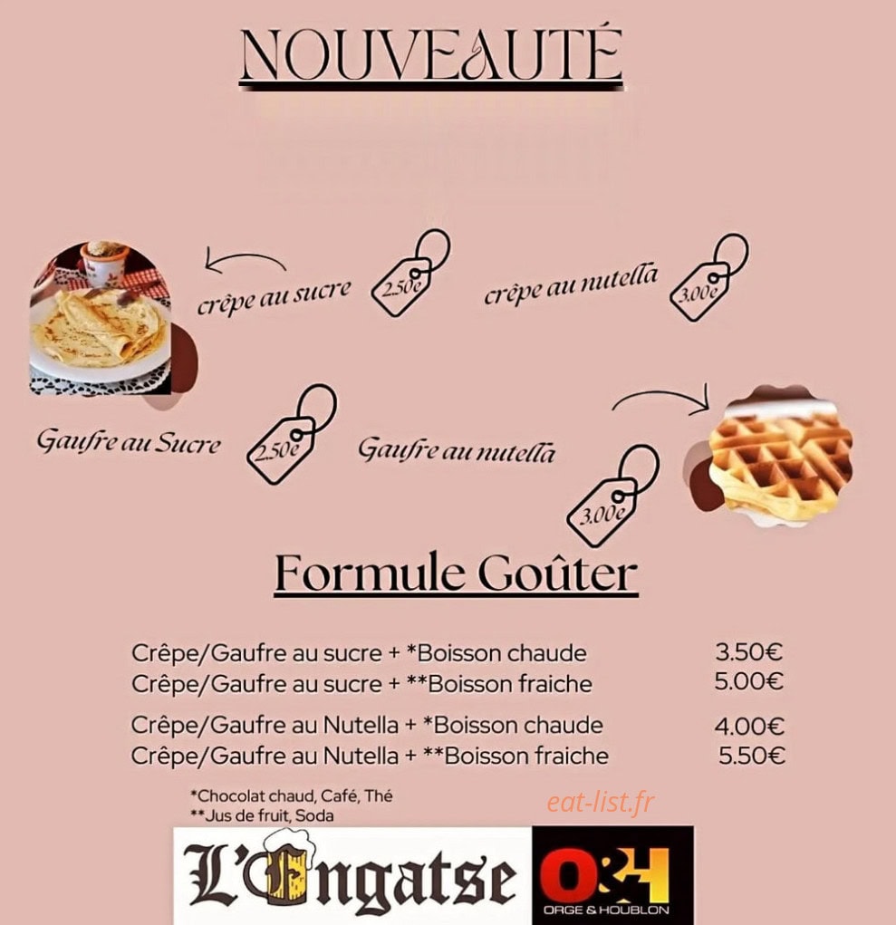 L'Engatse — carte page 1