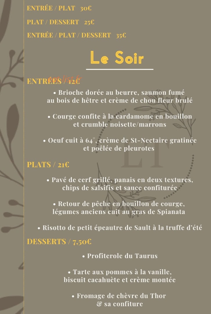 Le Taurus — carte page 2