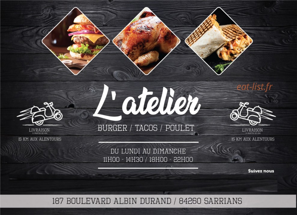 L'atelier — carte page 1