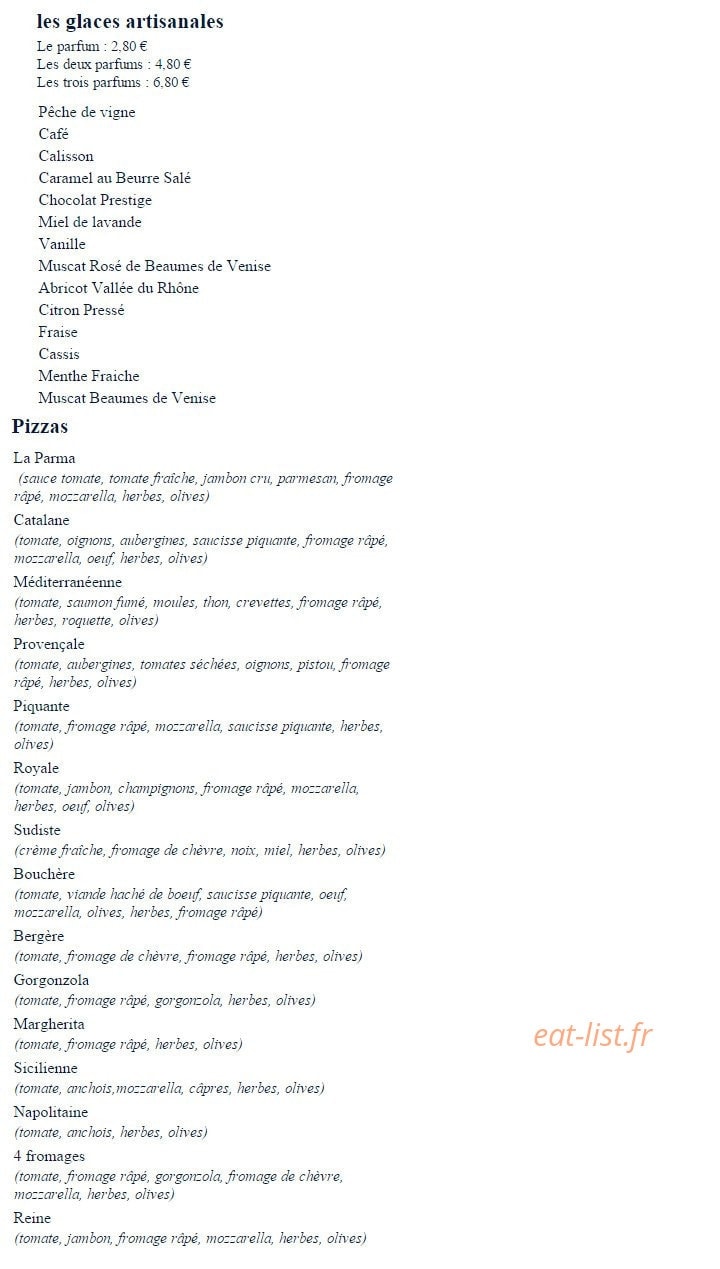 Le Pressoir — carte page 4