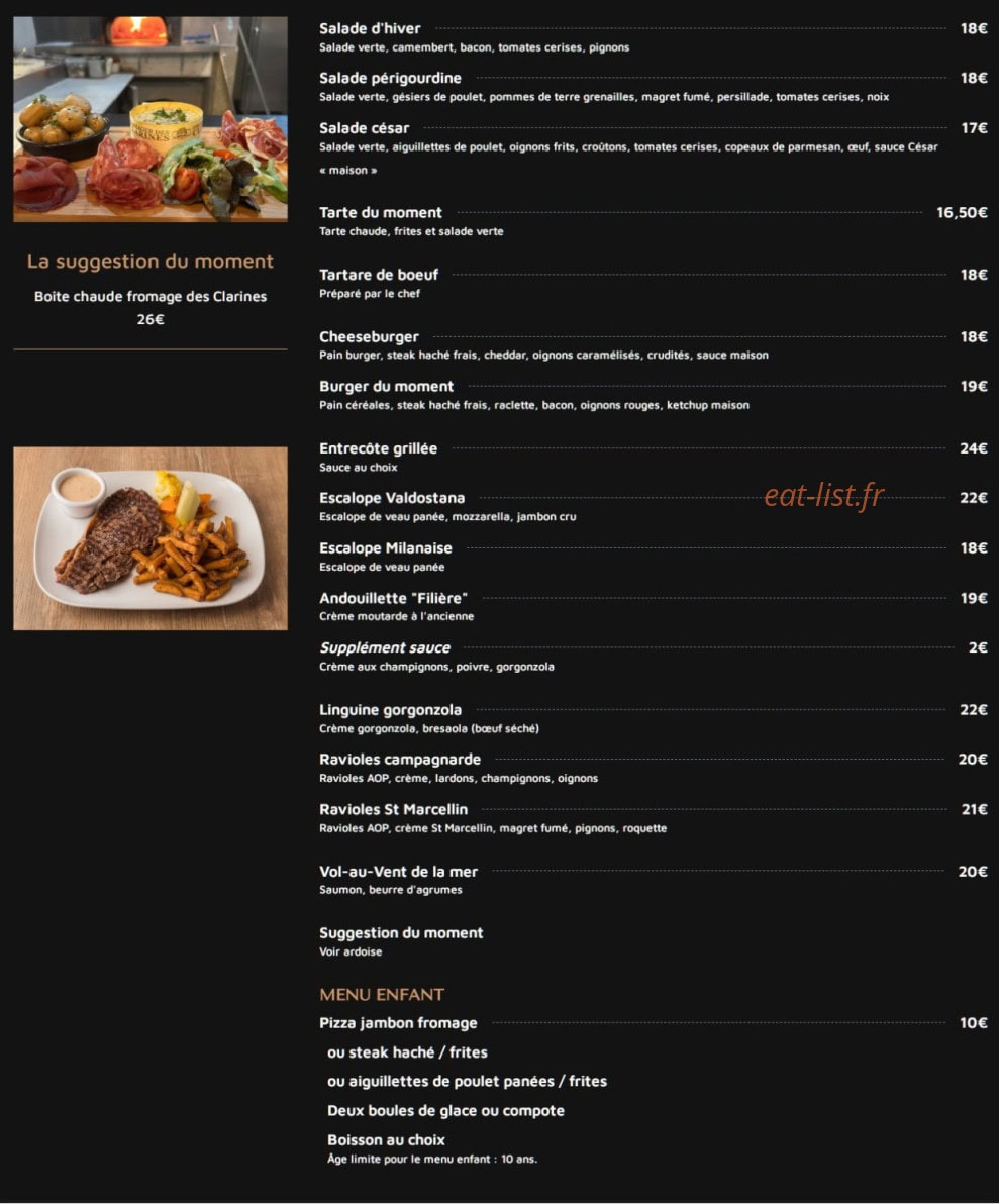 La Pizza — carte page 2