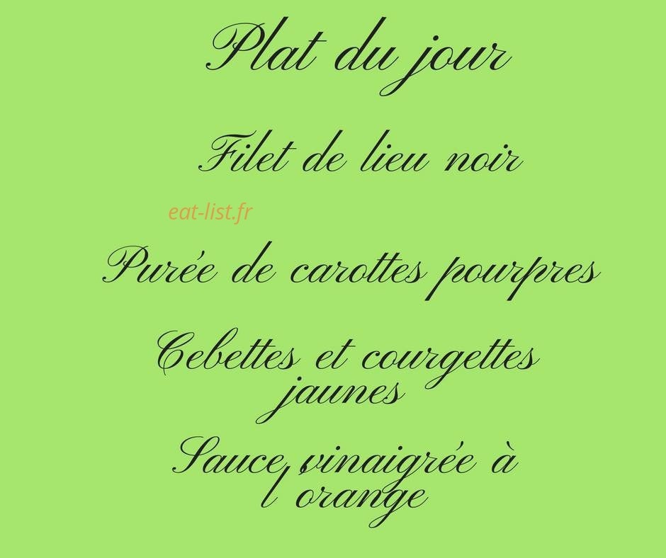 Le Goût Pile — carte page 1