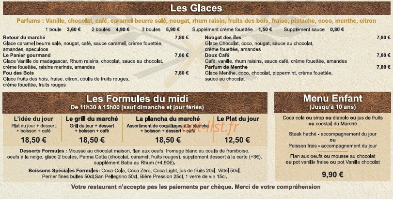 Le Vieux Marché — carte page 3