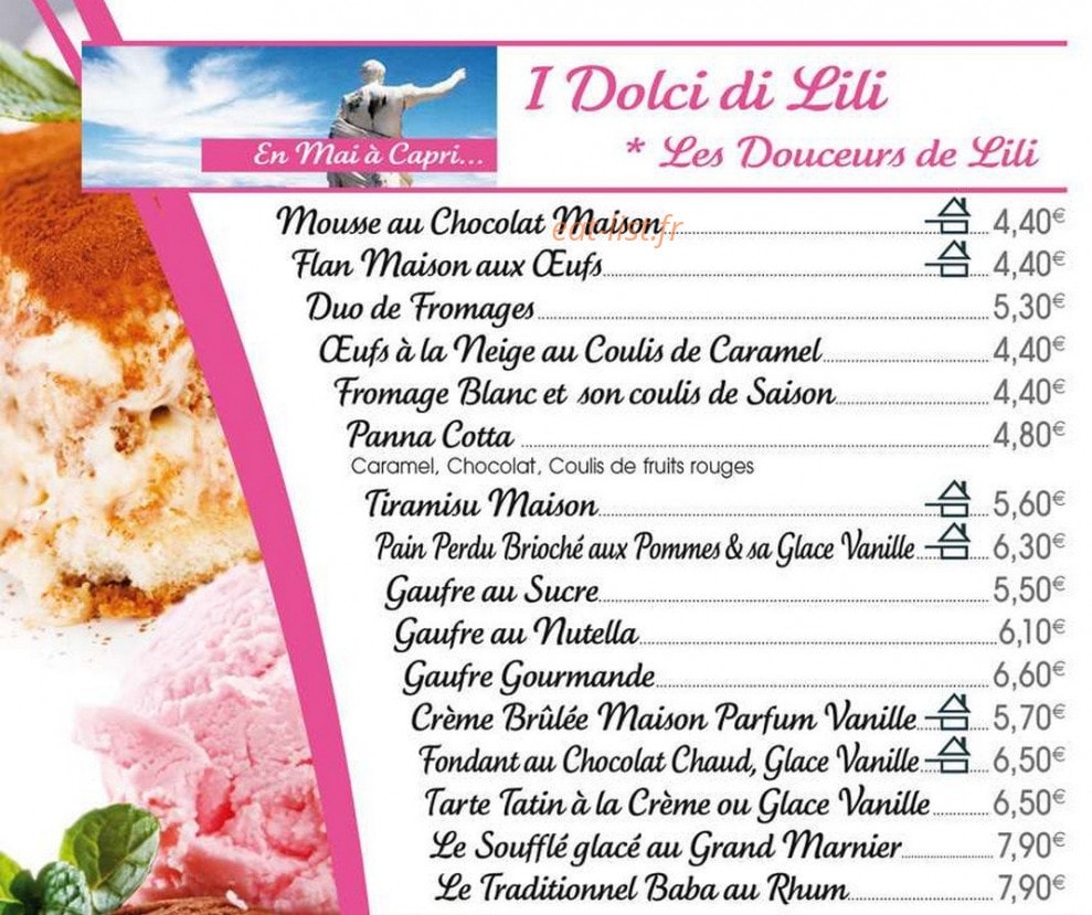 Lili Rosa — carte page 15