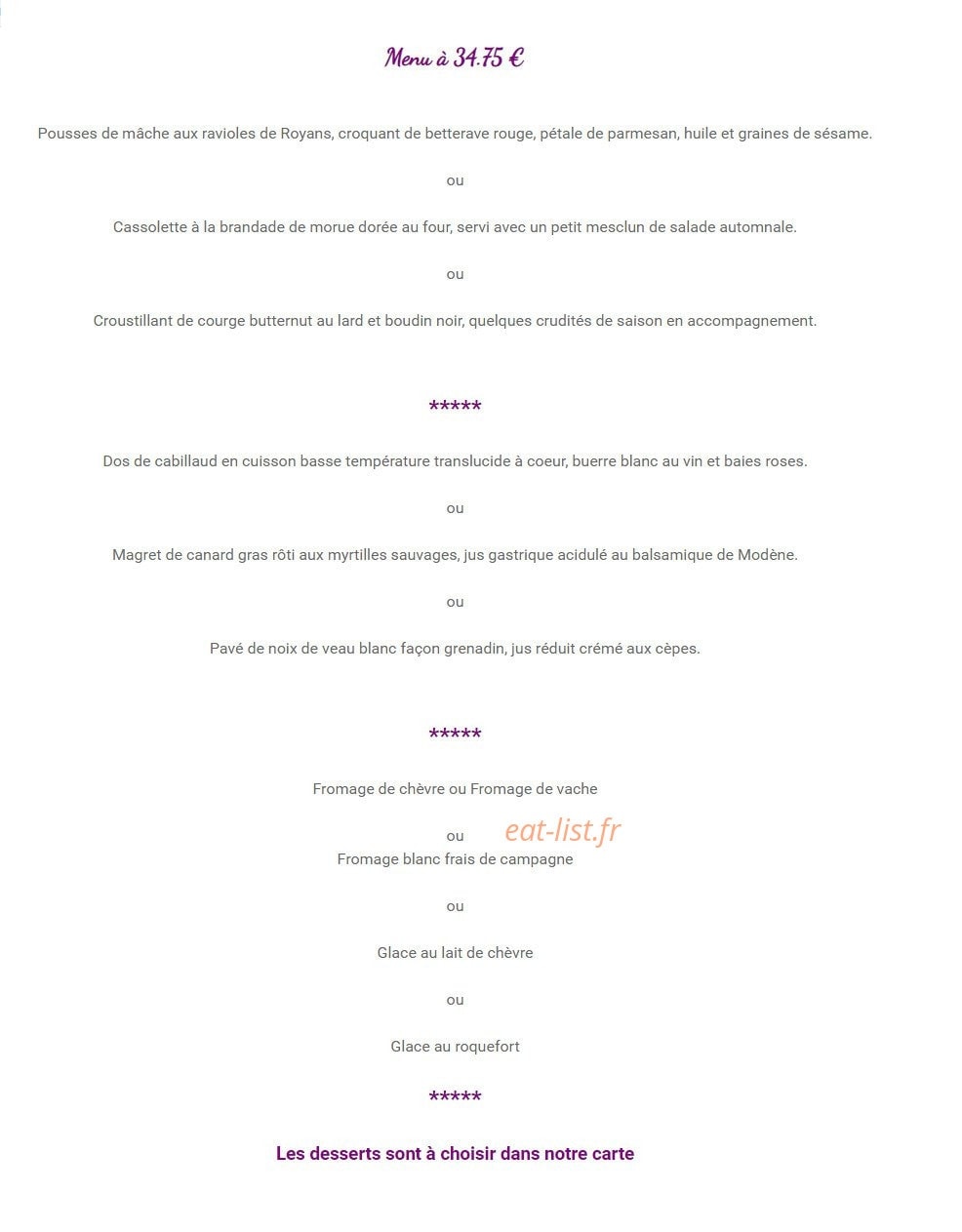 La Farigoule — carte page 2