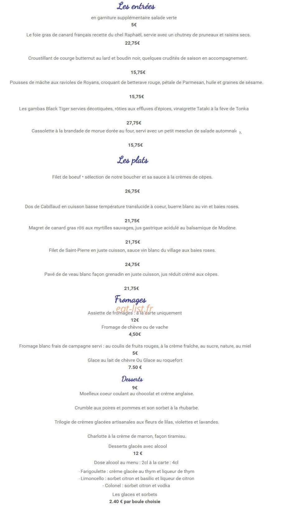 La Farigoule — carte page 3