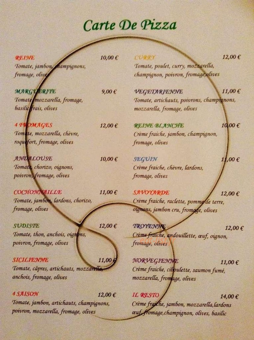 Café Fin de Siècle — carte page 2