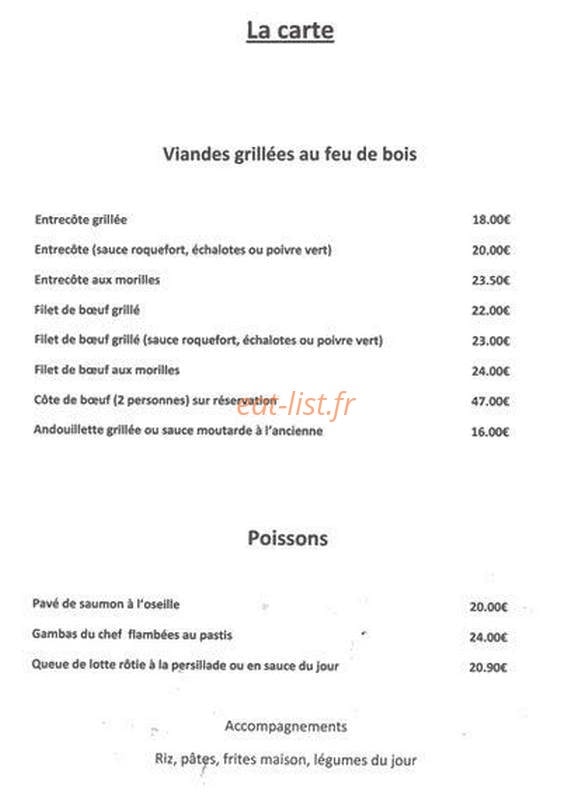 Chez Manu — carte page 4