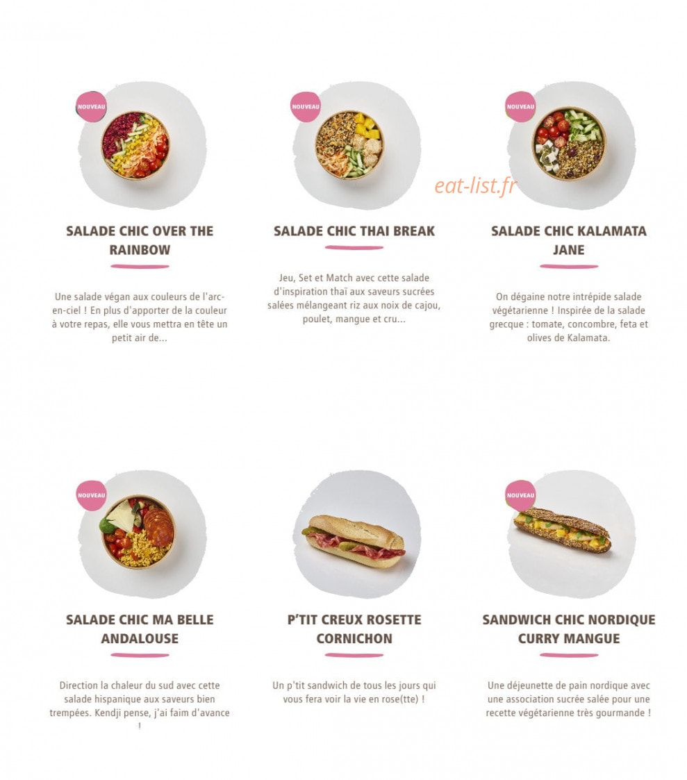 La Mie Câline — carte page 4