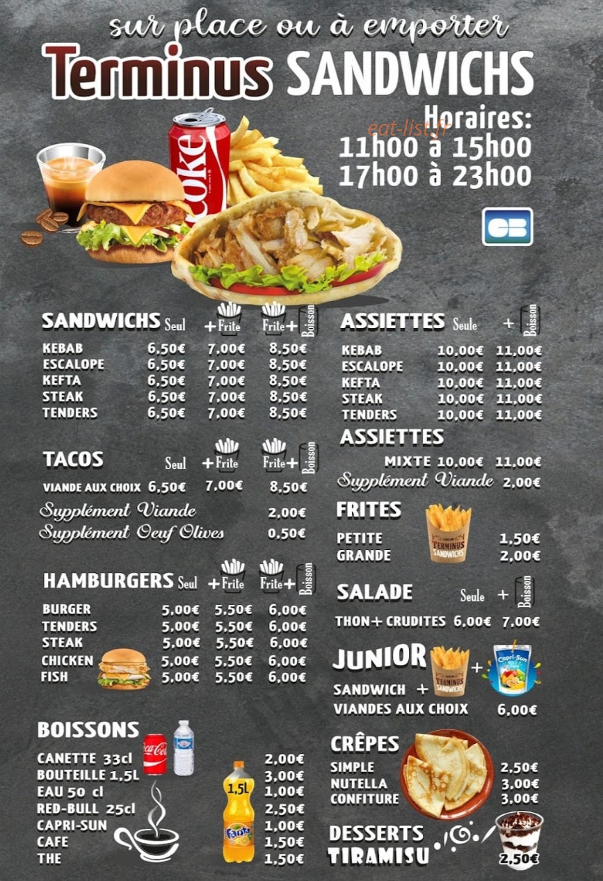 Le terminus — carte page 1