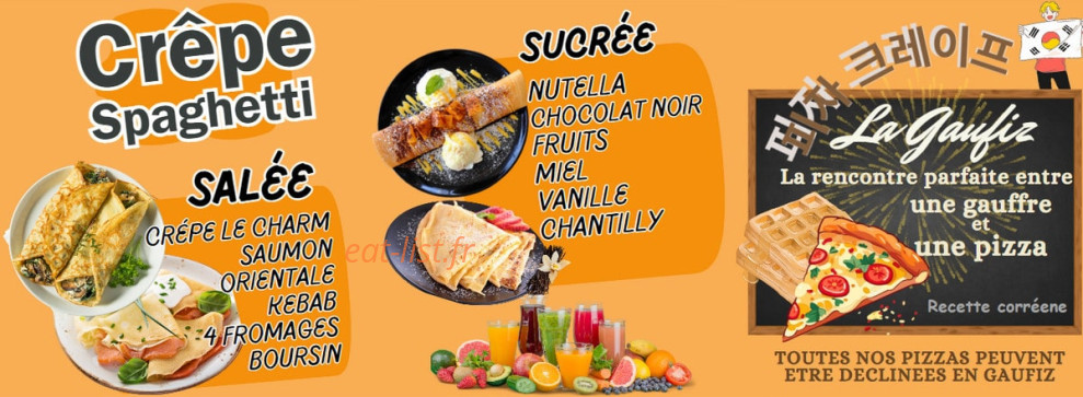 O'delices et crêpes — carte page 2