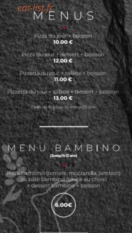 Pizza Pasta Marco — carte page 3
