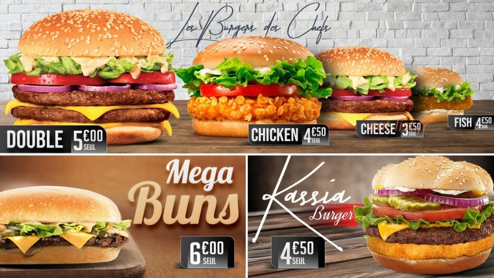 Kassia Food — carte page 1