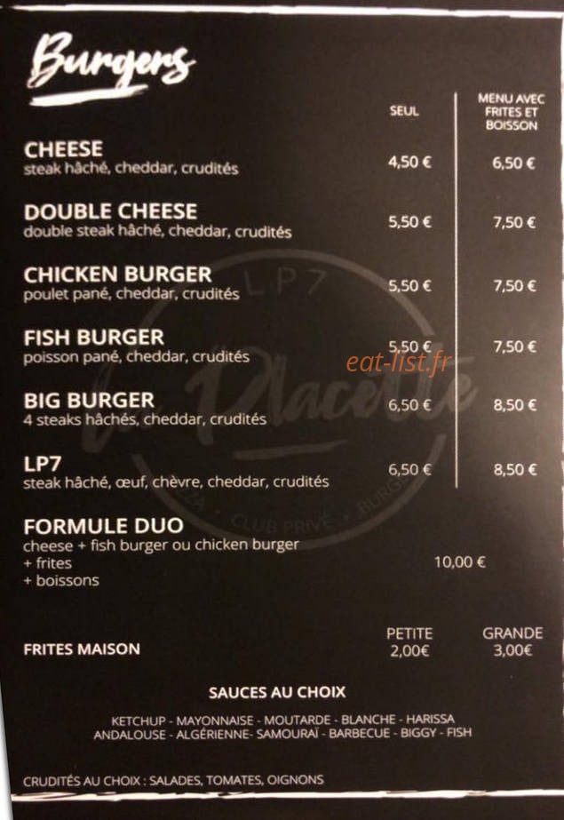 La Placette — carte page 2