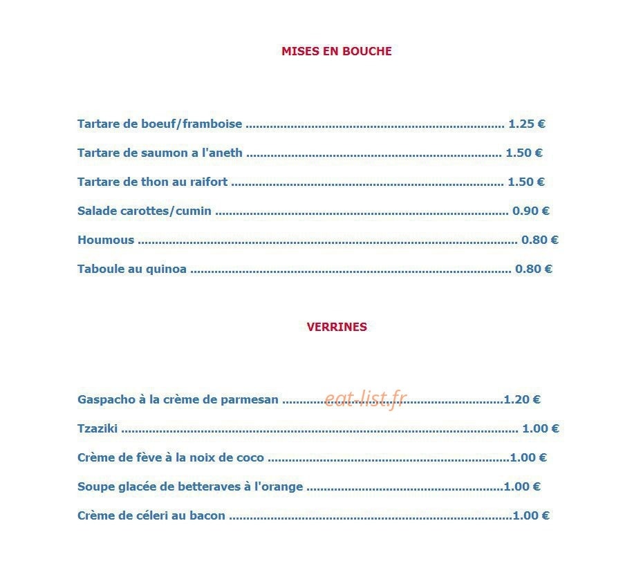 Repas Service Traiteur — carte page 6