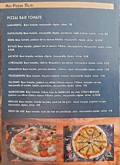 L'epi-café — carte page 1