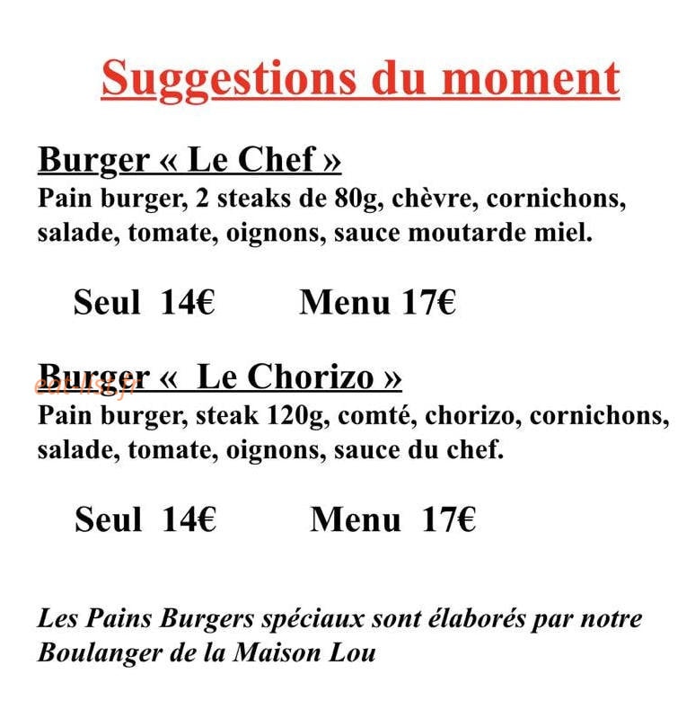 Chez Marina — carte page 2