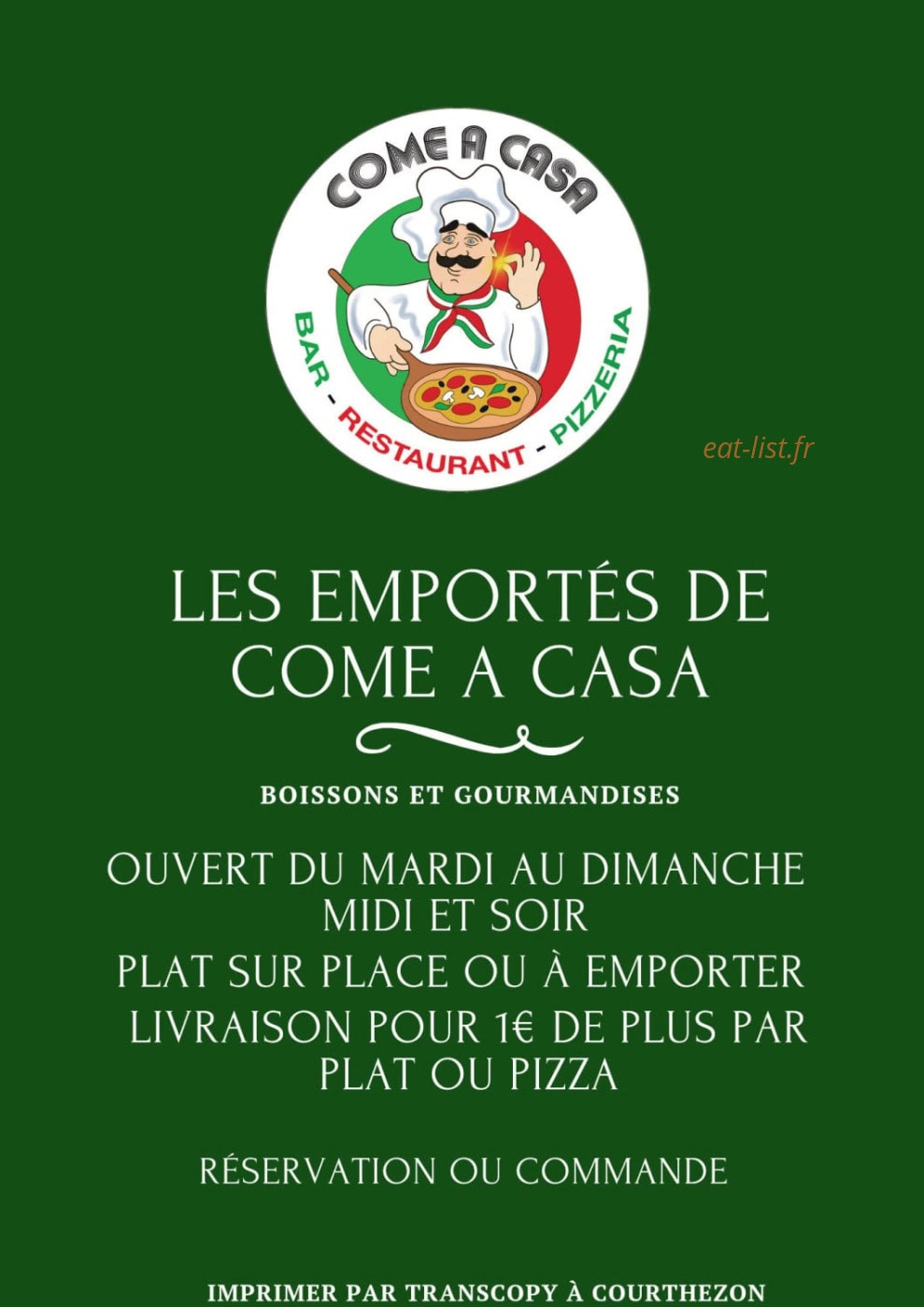 Come a Casa — carte page 1