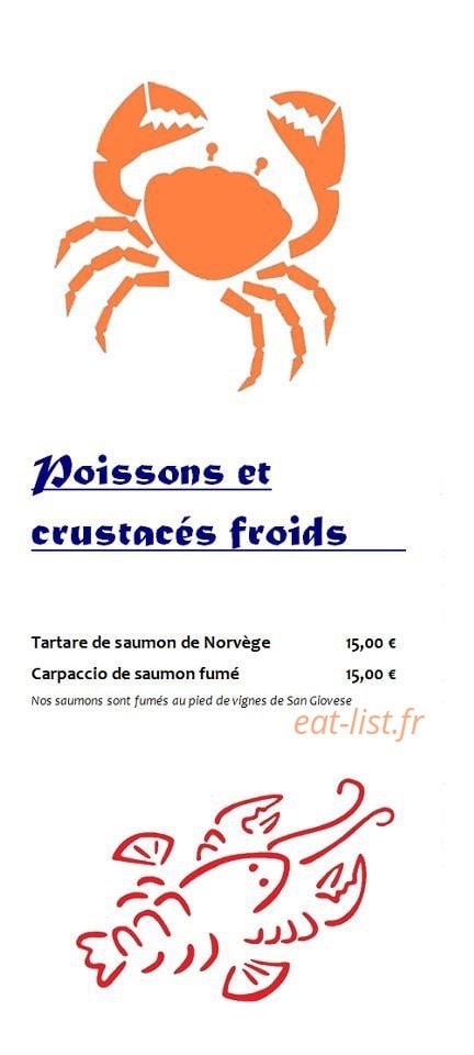 La Goutte Bleue — carte page 4