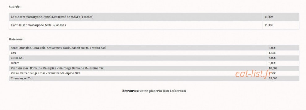 Doú Luberoun — carte page 3