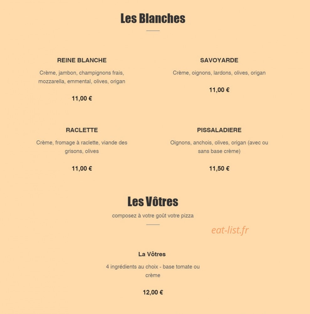 La Storia — carte page 3