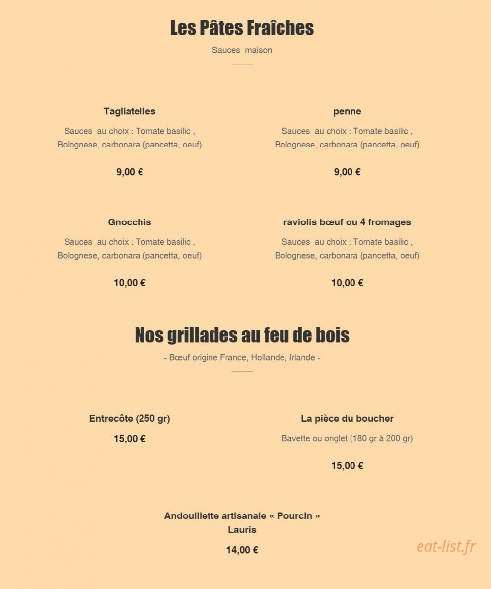 La Storia — carte page 5