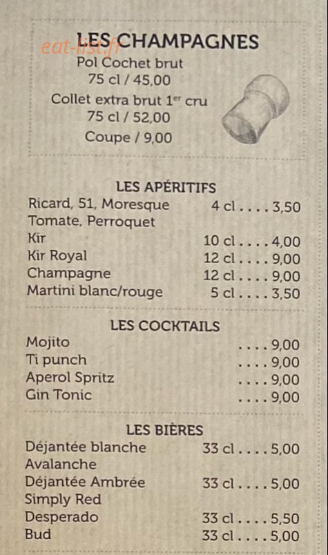 La Maison Des Chimères — carte page 3