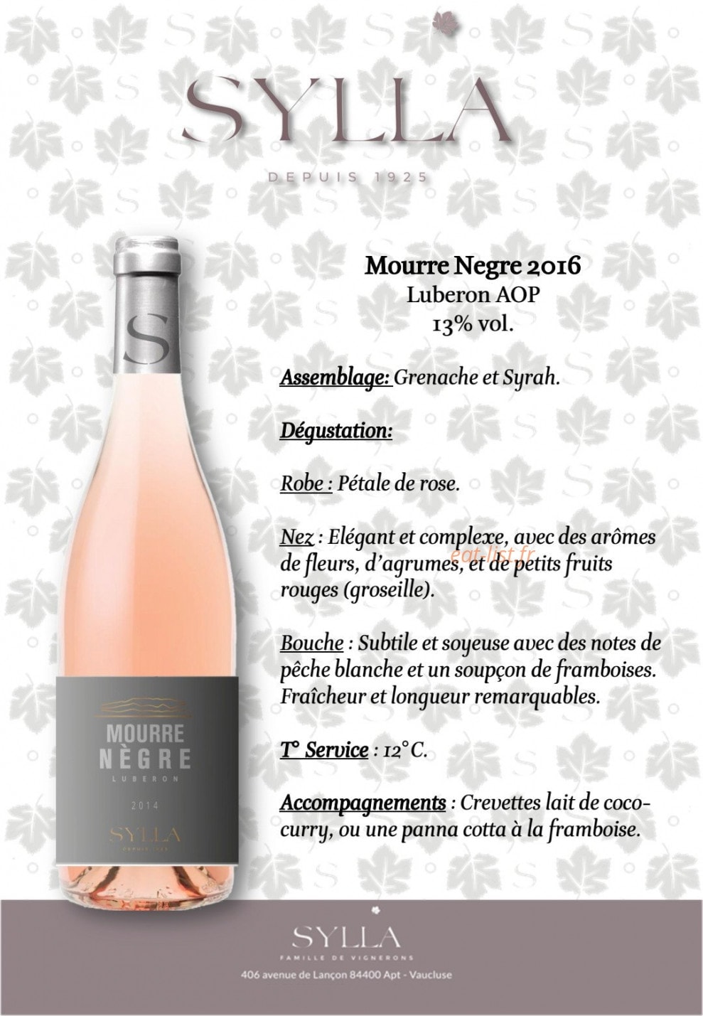 Chez Sylla — carte page 4