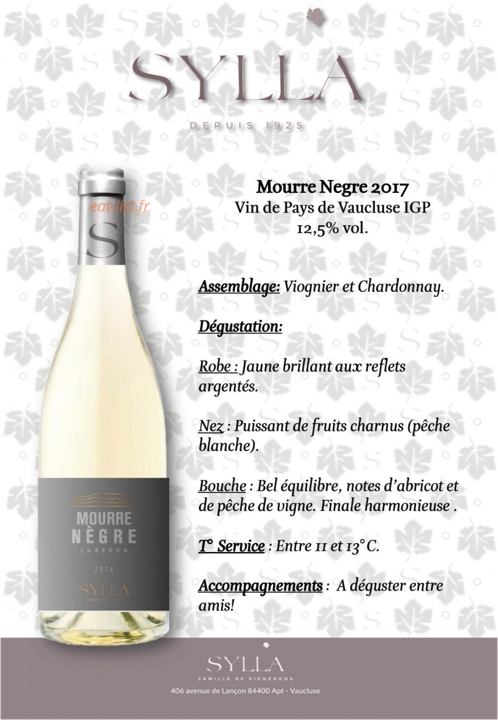 Chez Sylla — carte page 3