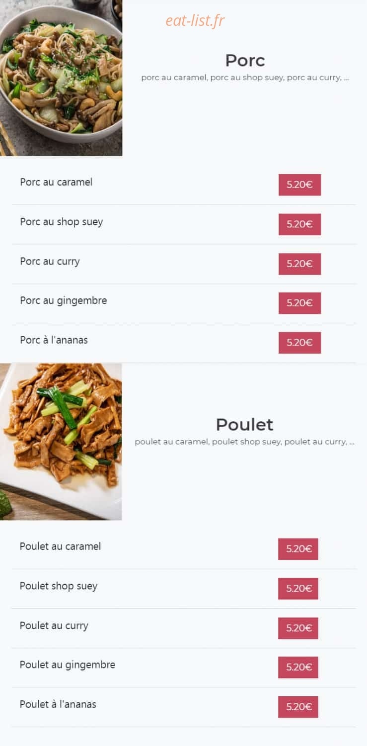 Kimy Sushi — carte page 4