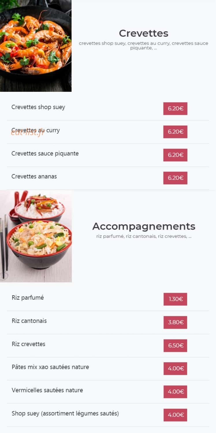 Kimy Sushi — carte page 6