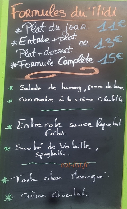 Le Café Grégoire — carte page 4