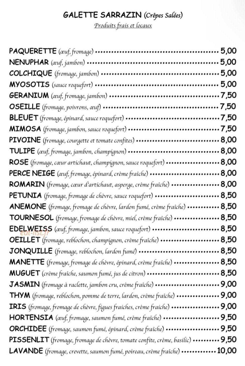 Le Chant De L'Heure — carte page 2