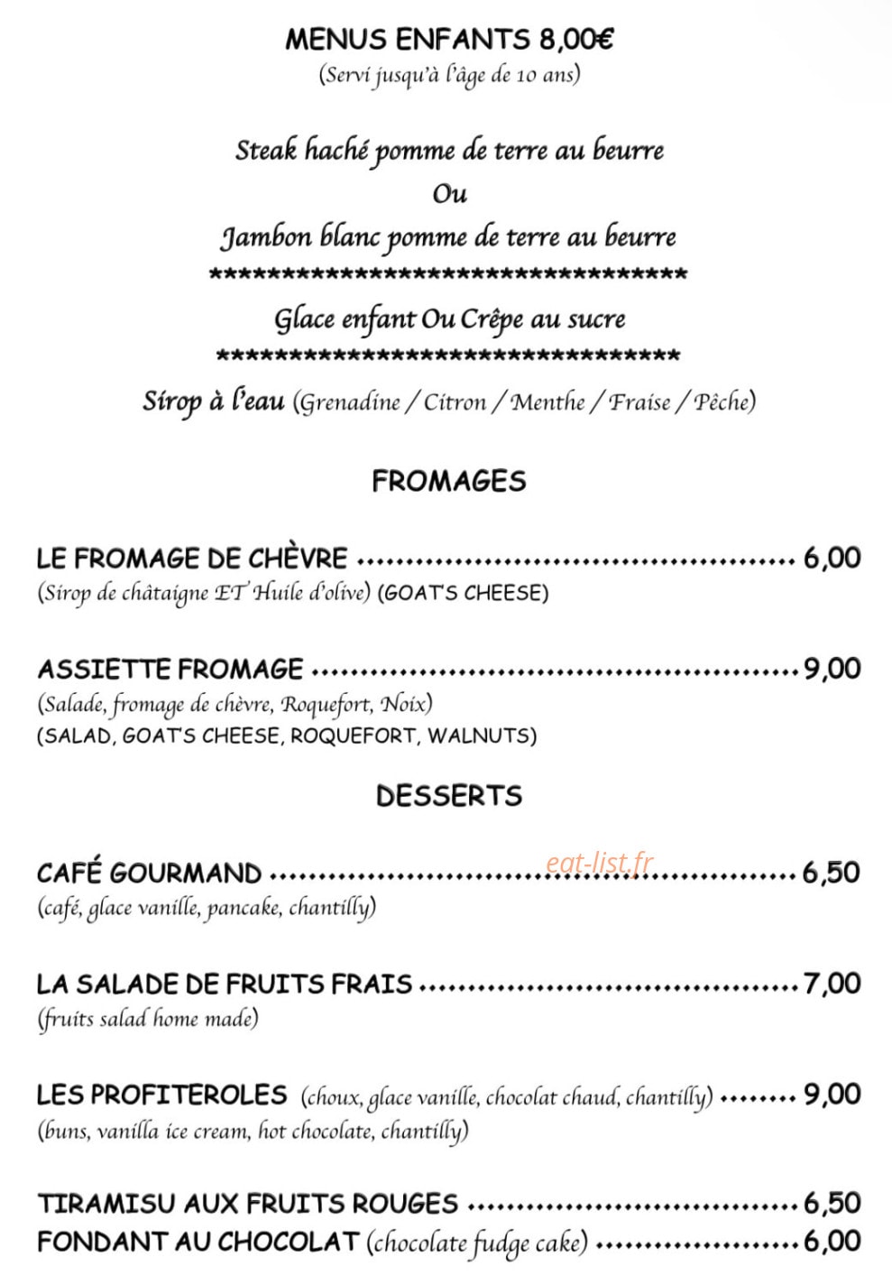 Le Chant De L'Heure — carte page 4