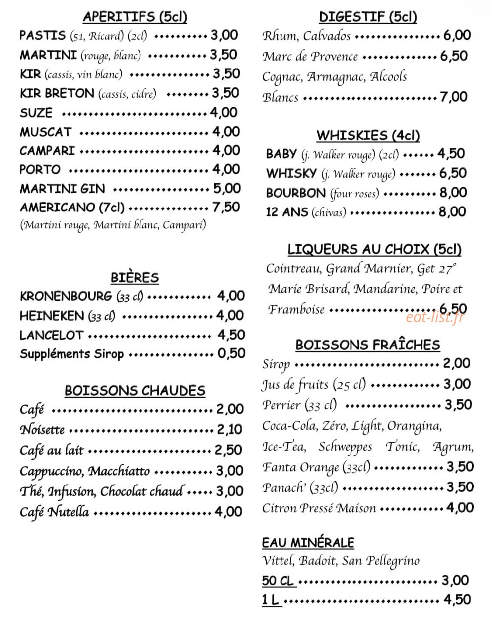 Le Chant De L'Heure — carte page 10