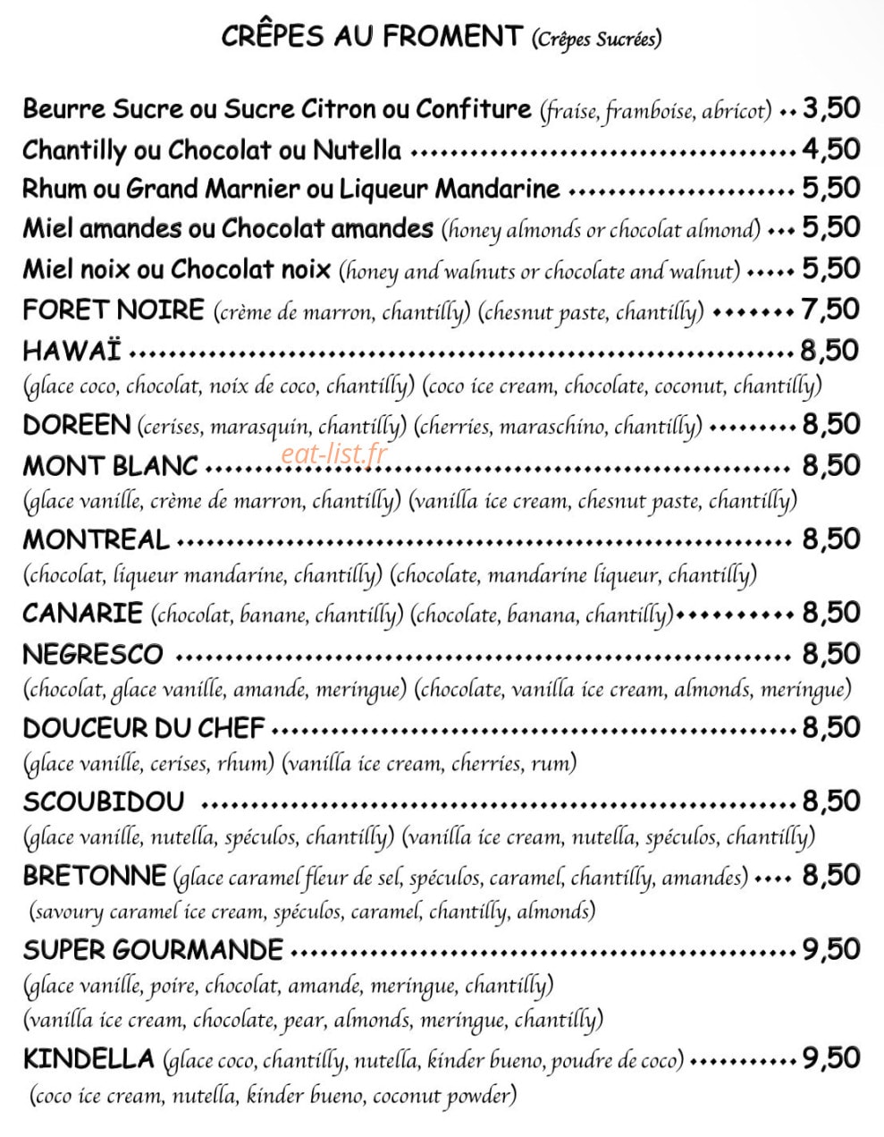 Le Chant De L'Heure — carte page 5