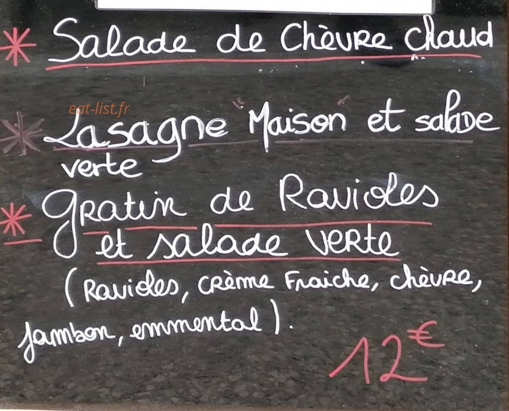 Favolsa Pizza — carte page 2