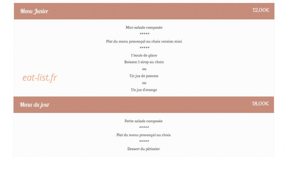 L'escapade — carte page 3