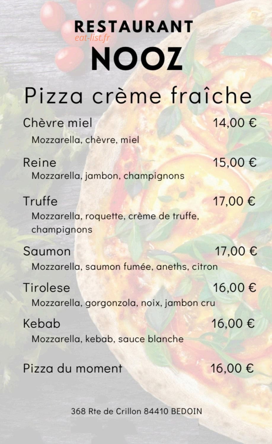 Nooz — carte page 8