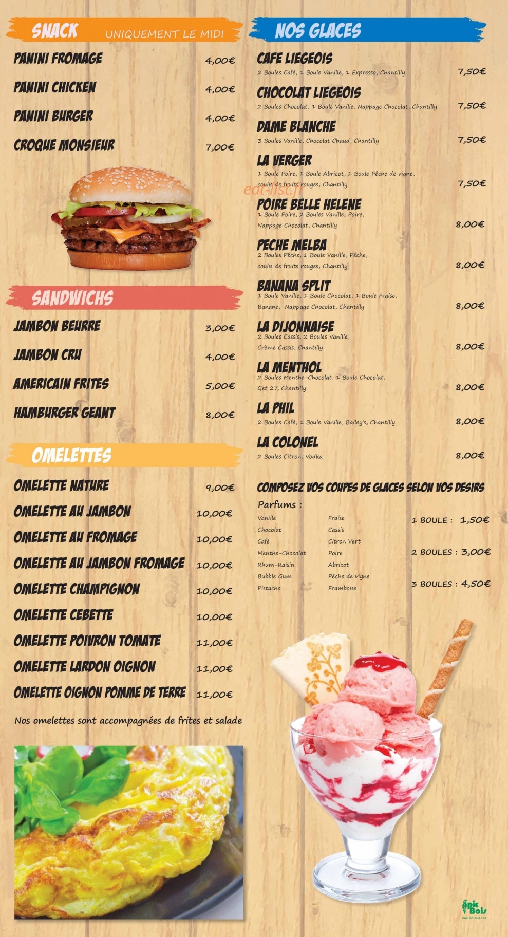 Pizza Phil's — carte page 2