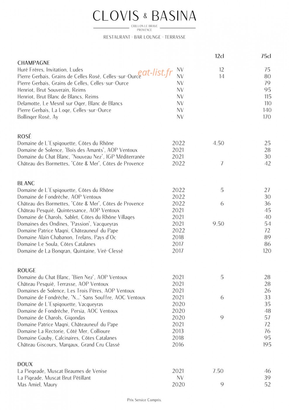 Clovis & Basina — carte page 2