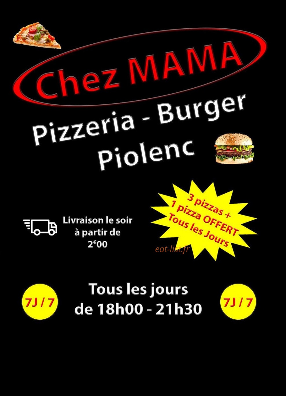 Chez Mama — carte page 1