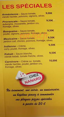 Chez Nanard — carte page 4