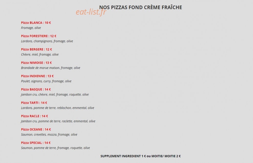Le Mas Lindo — carte page 7