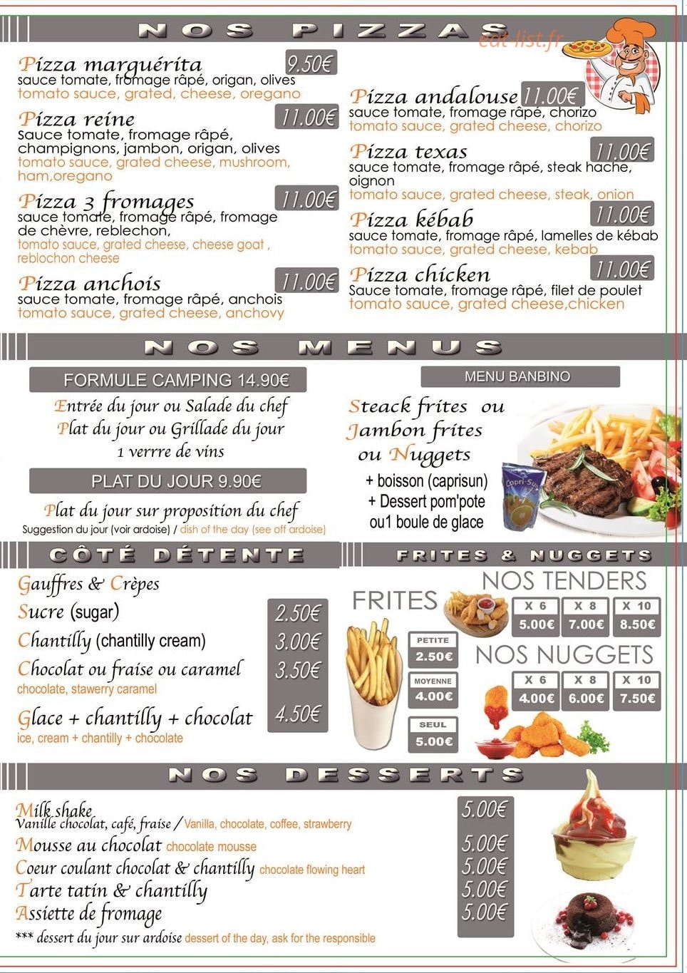 SevenThree — carte page 3